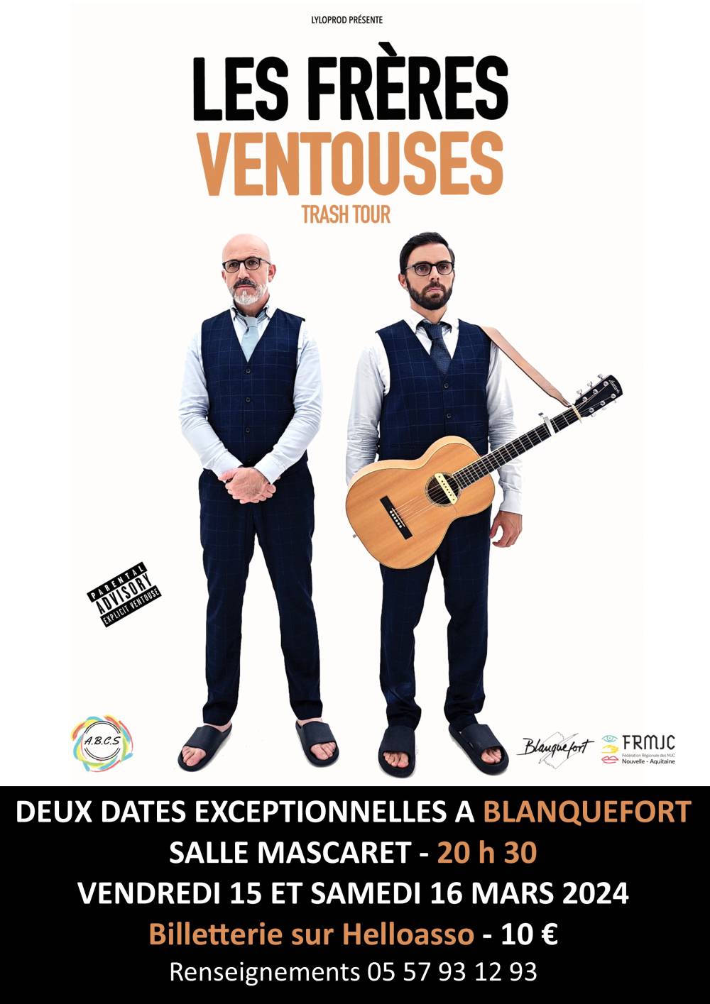 Concert "Les frères ventouses"
