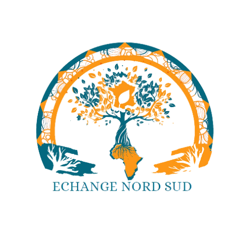 logo echange nord sud sasn arrière plan
