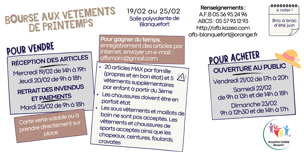 bourse printemps