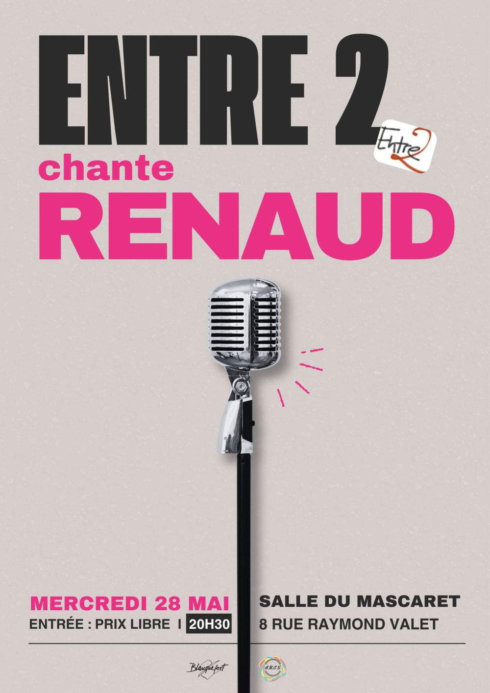 concert entre 2 28 mai