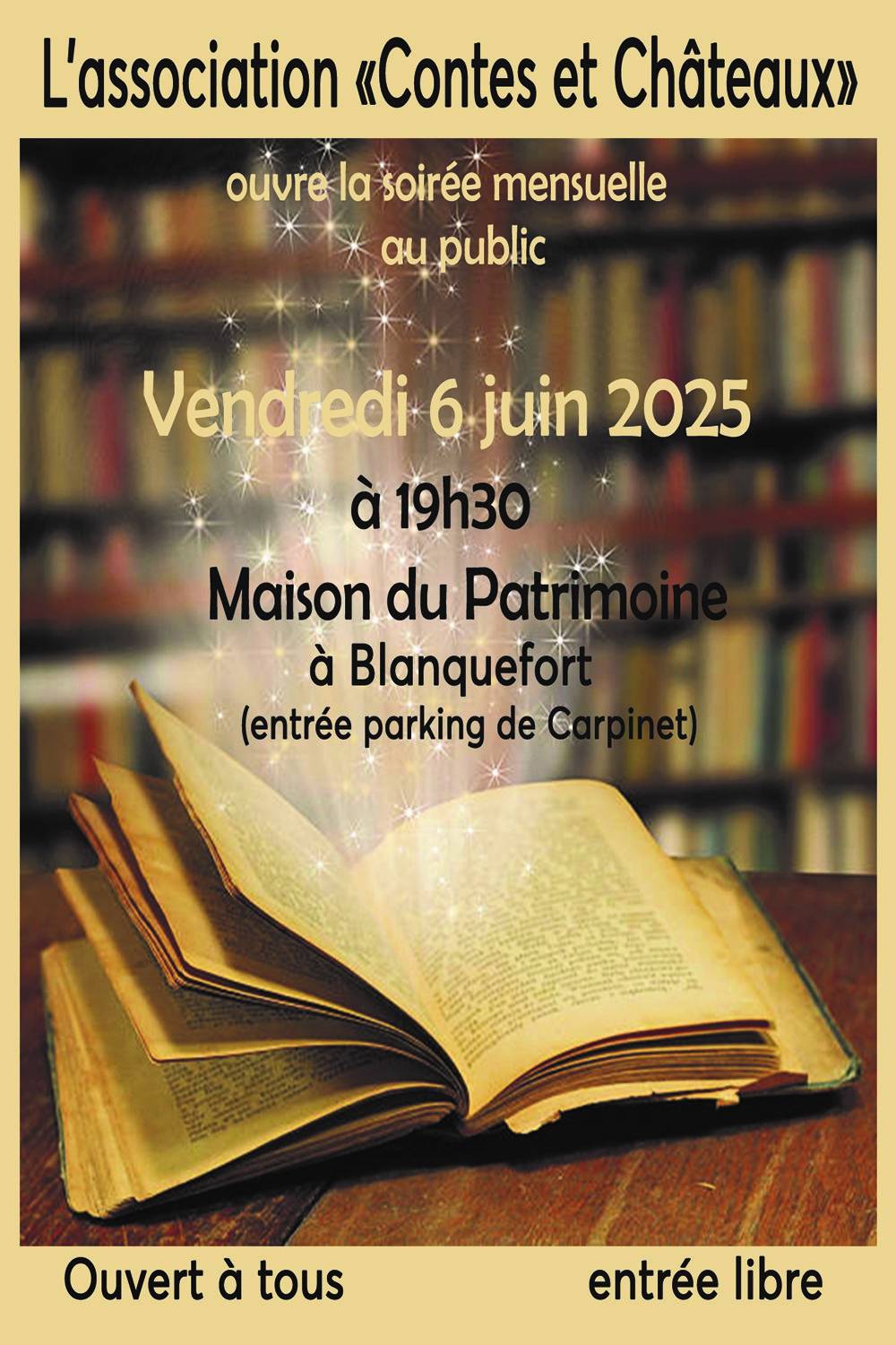 Contes et chateaux 6 juin 2025