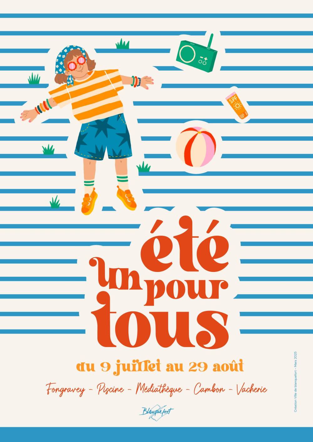 Dès le 09-07. Programme "Un été pour tous"