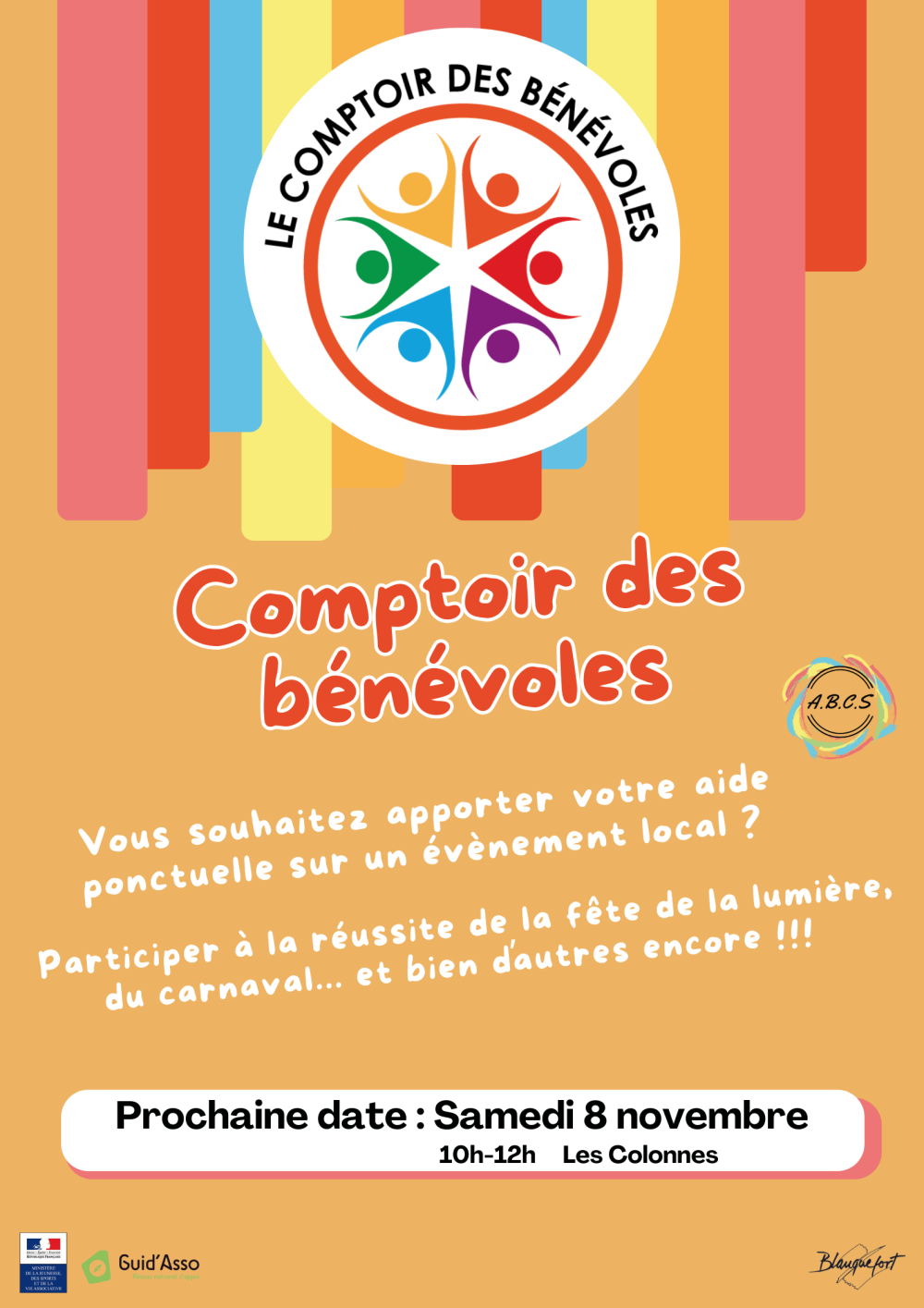 Comptoir des bénévoles