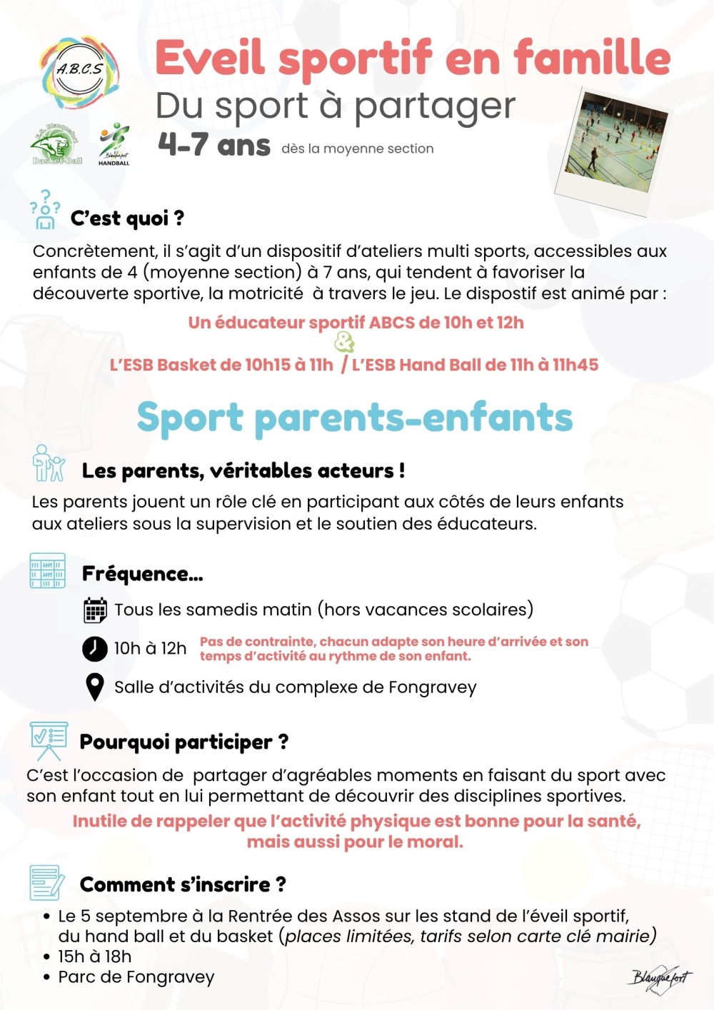 com eveil sportif 2026-2027