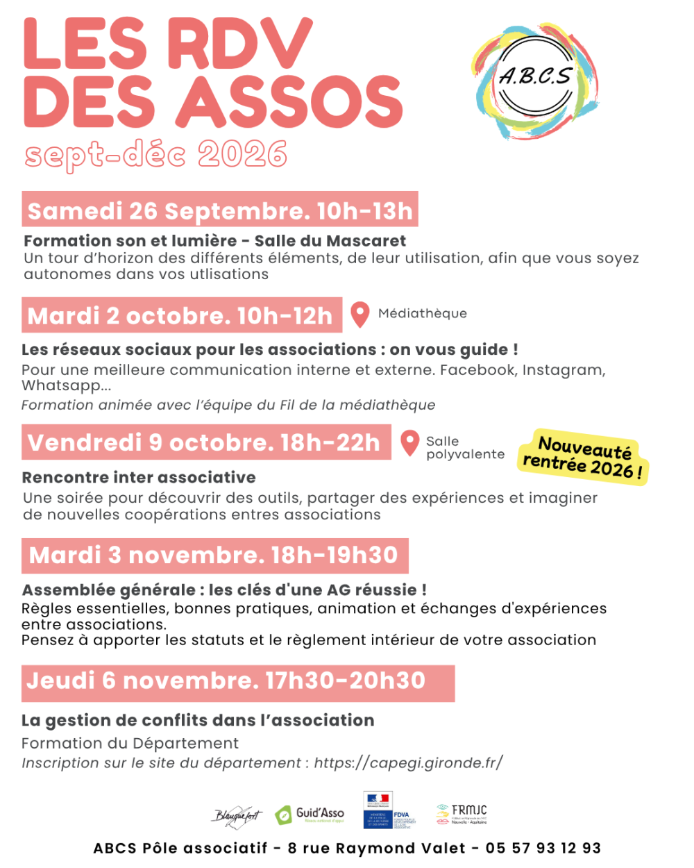 rdv asso sept dec 2026 abcs blanquefort 2