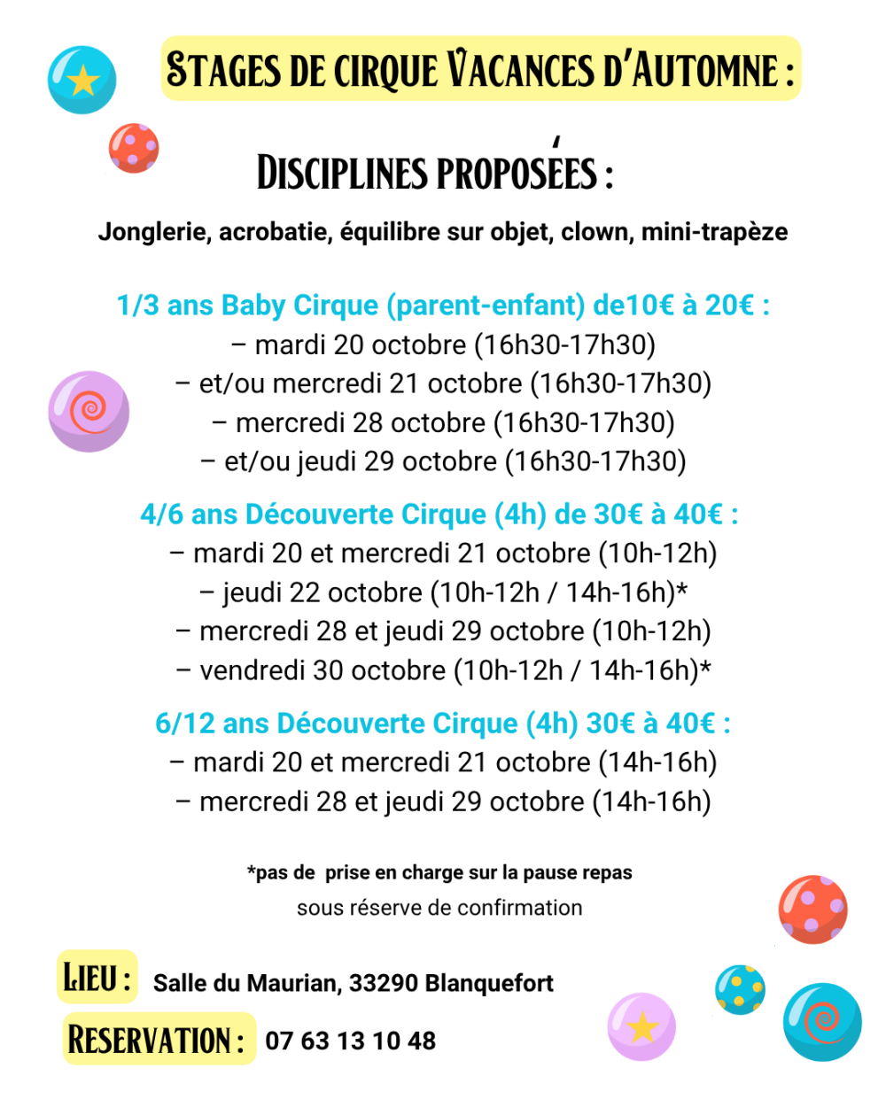 stages automne asphyxie blanquefort 2026