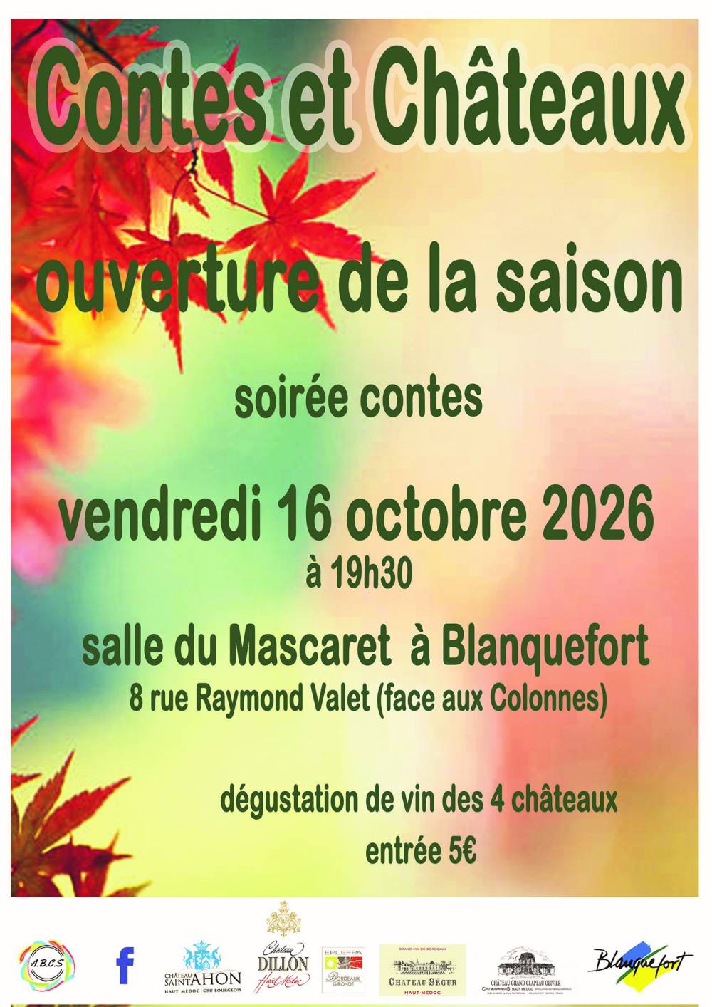 contes et chateaux 16 octobre blanquefrot abcs